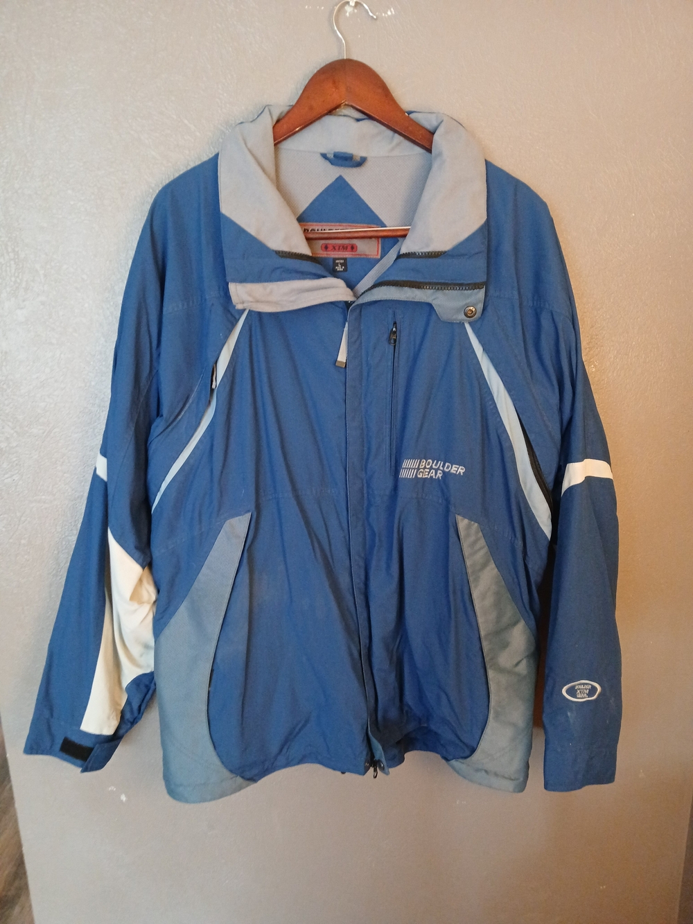 Men's Boulder GEAR Ski Jacket With Removable Lining, Large